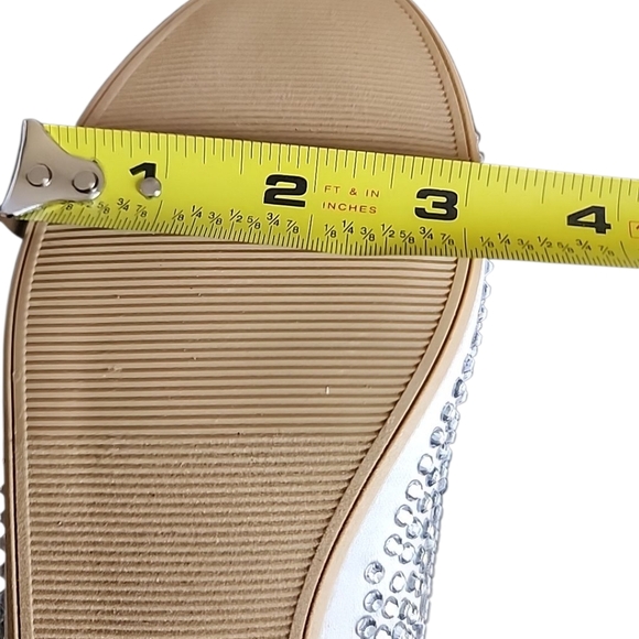 Silver Rhinestone  Mary Jane Shoes - Picture 8 of 12